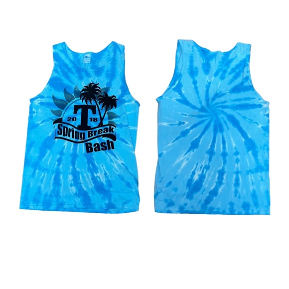 Port and Company Tops - Port & Company tied dyed tank top women’s size medium